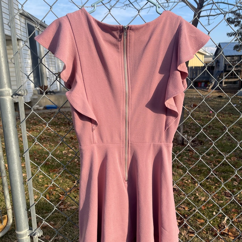 Pink Ruffled Dress - Picture 3 of 3